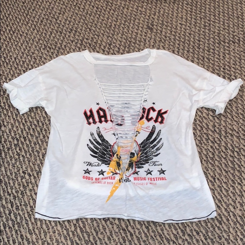 Hard Rock Vintage-Cut Style Tee